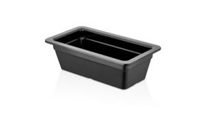 Cuva melamina GN 1/3 Black 100 mm - 3694