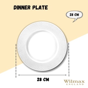 Farfurie intinsa portelan Wilmax Julia 28 cm 880117 - Img 3