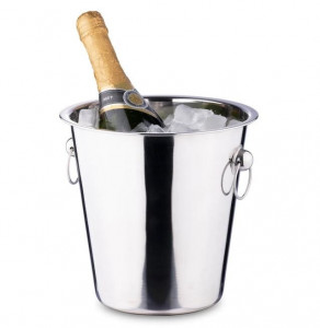 Frapiera sampanie , vin ,inox Pujadas 20 x (H) 19 cm - Img 2