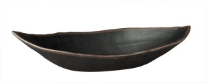 Platou leaf melamina Marone 36 x 19 cm - 84101