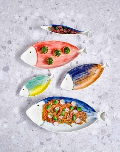 Platou peste color Coral 27 x 3.5 cm - Img 4