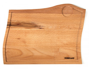Platou servire lemn cu canelura 36.5 x 28 x (H)1.5 cm