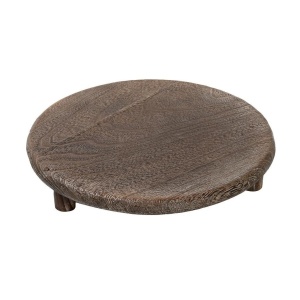 Platou servire lemn Paulownia 30 cm - XYP319