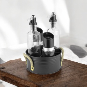 Set condimente Old School Black 5 piese - 931113 - Img 2