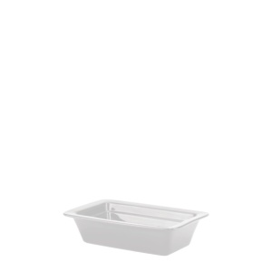 Tava gastronorm GN 1 / 4 portelan White H = 65 mm
