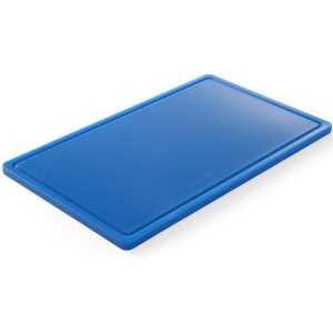 Tocator polietilena albastru GN 1/1- 530 x 325 x 20 mm