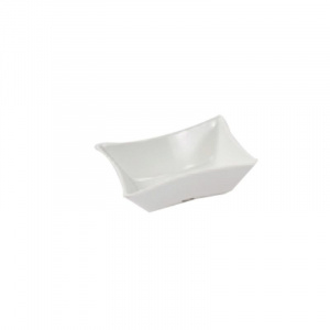 Bol melamina patrat crem Efay Galaxy 8 x 8 cm