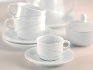 Ceasca + farfurie ceai/cappuccino Gural X-tanbul 230 ml - Img 2