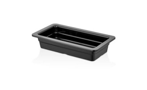 Cuva melamina GN 1/3 Black 65 mm - 36110