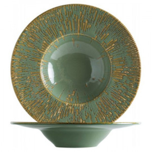 Farfurie paste portelan Bonna Sage Snell 28 cm - Img 2