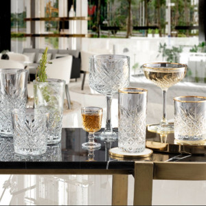 Pahare long drink Timeless Gold 450 ml - 52800GD - Img 4
