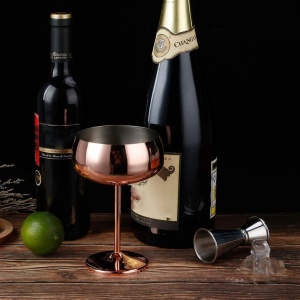 Pahare sampanie Copper 450 ml - 981865 - Img 2