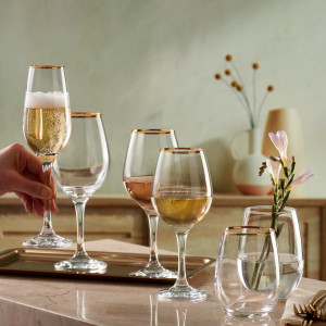 Pahare vin alb Amber Gold 295 ml - Img 4