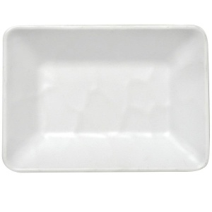 Platou rectangular melamina Wavy White 17 x 12.5 cm MLW472K72 - 6 - Img 3