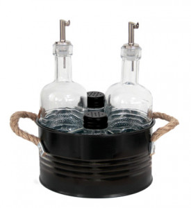 Set condimente Old School Black 5 piese - 931113