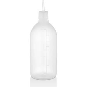 Sticla transparenta polietilena pentru ulei / otet 1000 ml
