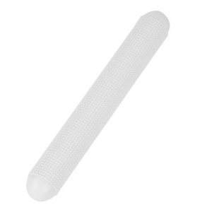 Sucitor aluat in relief alb 38 cm