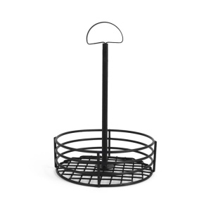 Suport condimente rotund Black 15 cm - 78166