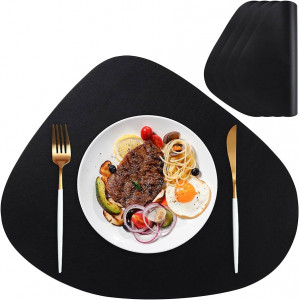 Suport farfurii piele Black 35 x 45 cm - Img 2