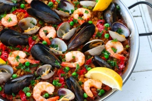 Tigaie cu 2 manere pentru paella Comas El Saler 42 cm - Img 2