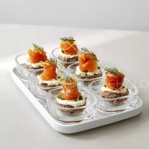 Bol desert sticlă Oceann Verrine 65 ml - Img 2