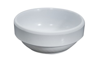Bol melamina alb 7 x H 3 cm - 36575