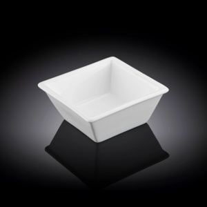 Bol patrat Fine White 7.5 x 7.5 cm - 992546