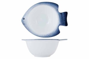 Bol peste portelan Pez 13 cm