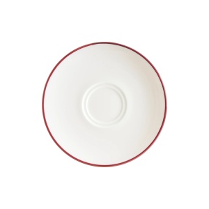 Ceasca + farfurie cafea espresso Linea Burgundy 80 ml - Img 2