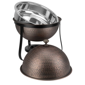 Chafing dish rotund Horecano Antique 5 litri - Img 2