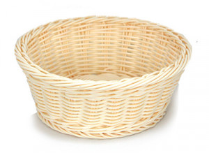 Cos paine rotund crem Natural 20 cm