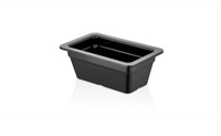 Cuva melamina GN 1/4 Black 65 mm