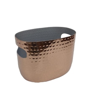 Frapiera sampanie , vin , Shiny Copper 25 x 18.5 x H 19.5 cm , 4 litri - GET508
