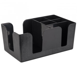 Organizator bar cu 6 compartimente Comas 24 x 14 cm