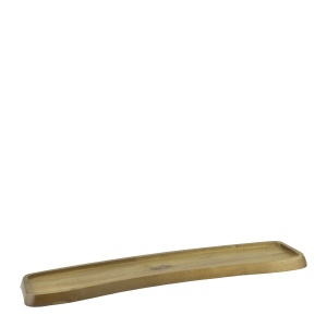 Platou lemn asimetric Alas 53 x 14 cm - 52101