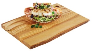 Platou servire lemn APS Olive 25 x 17 cm