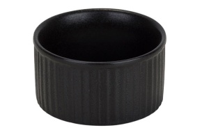 Ramekin portelan Cosy&Trendy Yara Black 9 cm