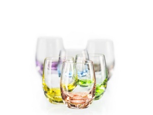 Set 6 pahare rocks Rainbow 300 ml - 09208
