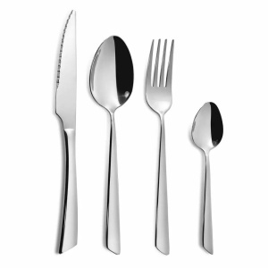 Set tacamuri inox Nice 24 piese - 3227