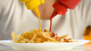Sticla -dispenser rosu polietilena ketchup 750 ml - Img 2