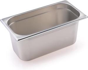 Tava gastronorm GN 1 / 3 Economic inox 40 mm