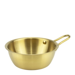 Vas servire inox Charm Gold 13.5 cm