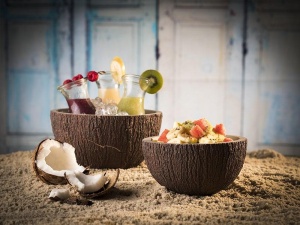 Bol rotund Coconut 23 cm-30021 - Img 3