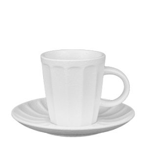 Ceasca + farfurie cafea Barista White 300 ml - 561257