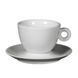 Ceasca + farfurie cappuccino Apulum Opus 150 ml