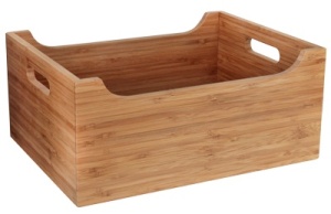 Cutie lemn bambus 24 x 17 x h10 cm - 16257