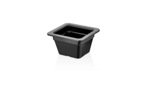 Cuva melamina GN 1/6 Black 100 mm