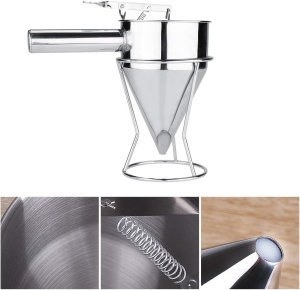 Dispenser creme & sosuri cu suport inox 13 x h 24 cm - Img 2