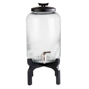 Dispenser suc cu suport lemn APS Asia 7 litri