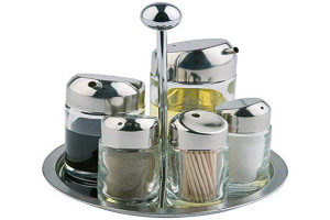 Oliviera inox rotativa Menage 6 piese